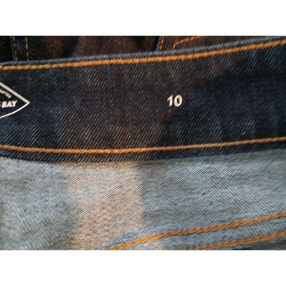 St johns Bay Womens Straight Leg Jeans size 10 Dark Wash Denim NEW VERY NICE - Picture 14 of 16
